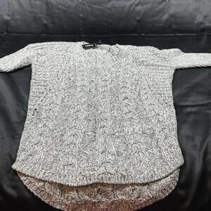 Express womens grey oversized sweater